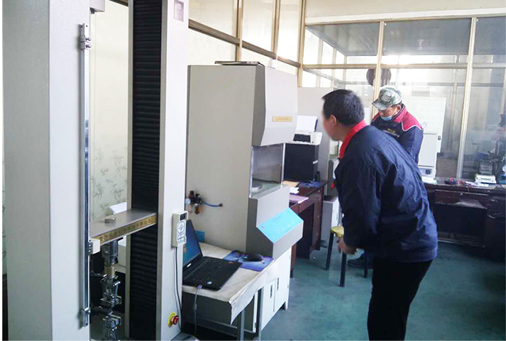 鑫天匯為拓偉業(yè)工貿(mào)生產(chǎn)汽車配件企業(yè)提供電子萬能試驗機
